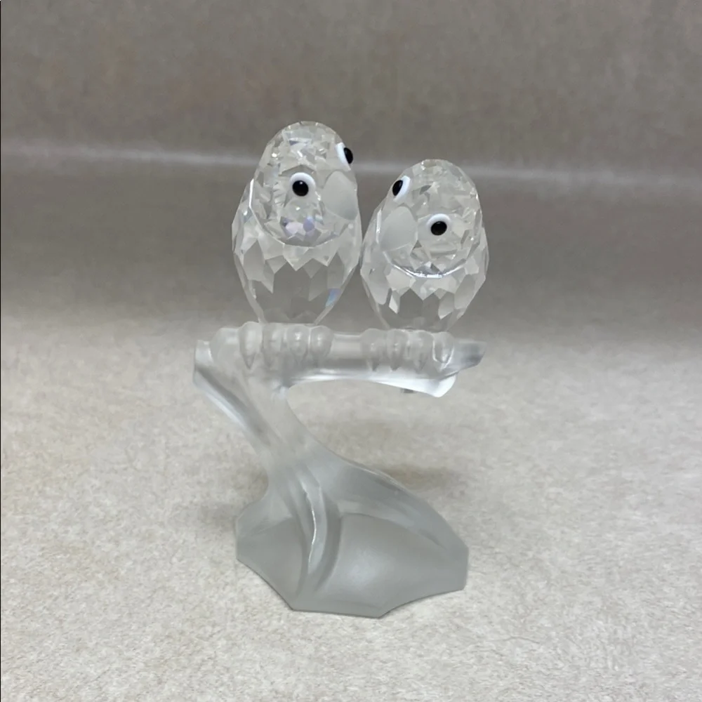 Swarovski crystal first annual addition, togetherness Love Birds - Picture 1 of 5